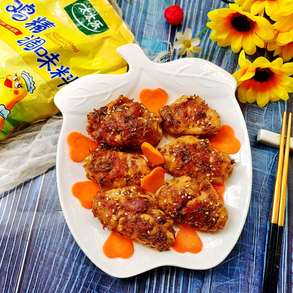 外酥里嫩椒盐鸡翅