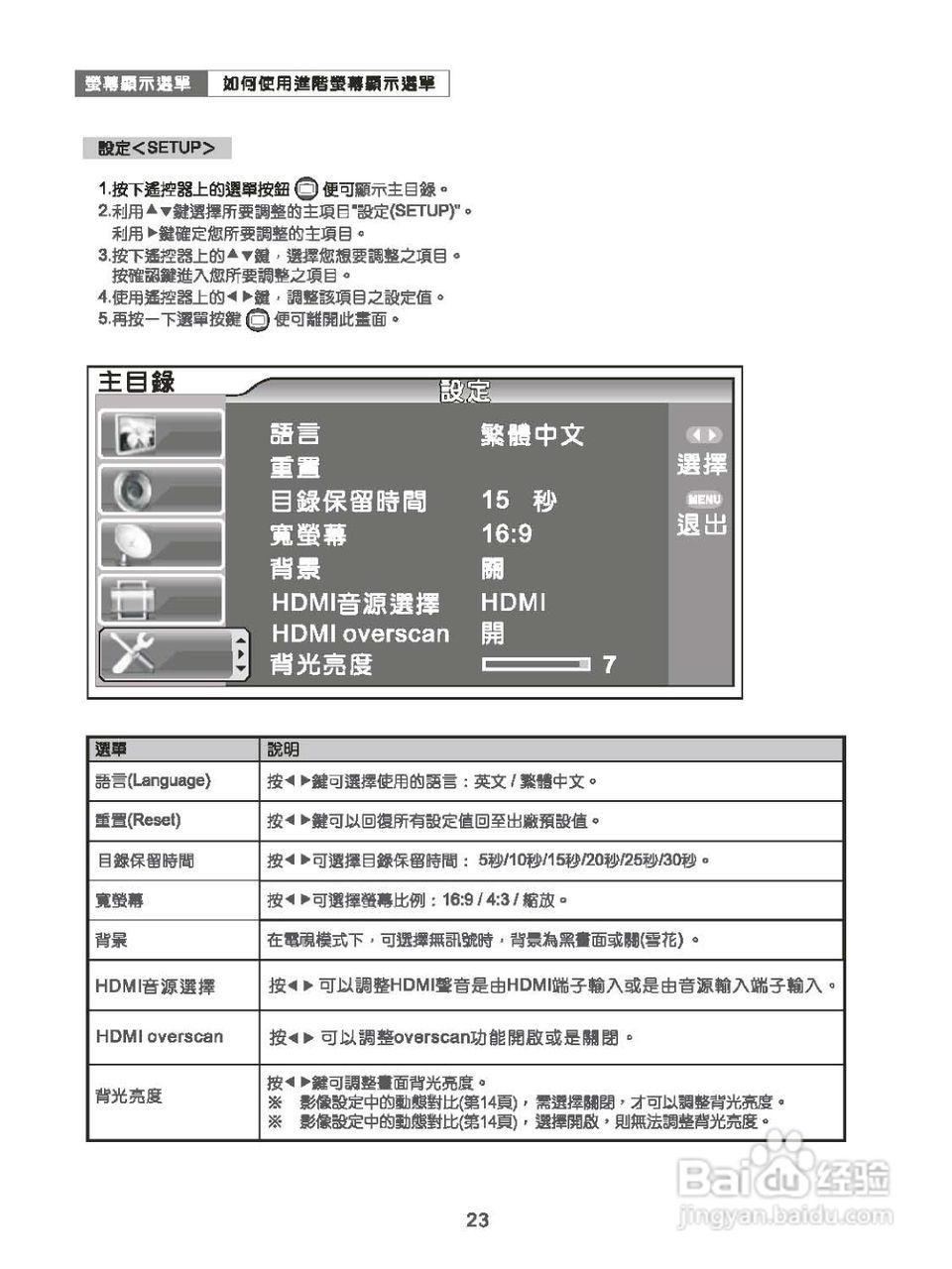 奇美多媒体液晶显示器TL-26S4000D型使用说明书:[3]