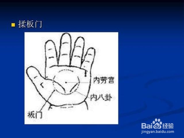 揉板门正确手法图片