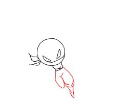 怎么画忍者必须死的小黑