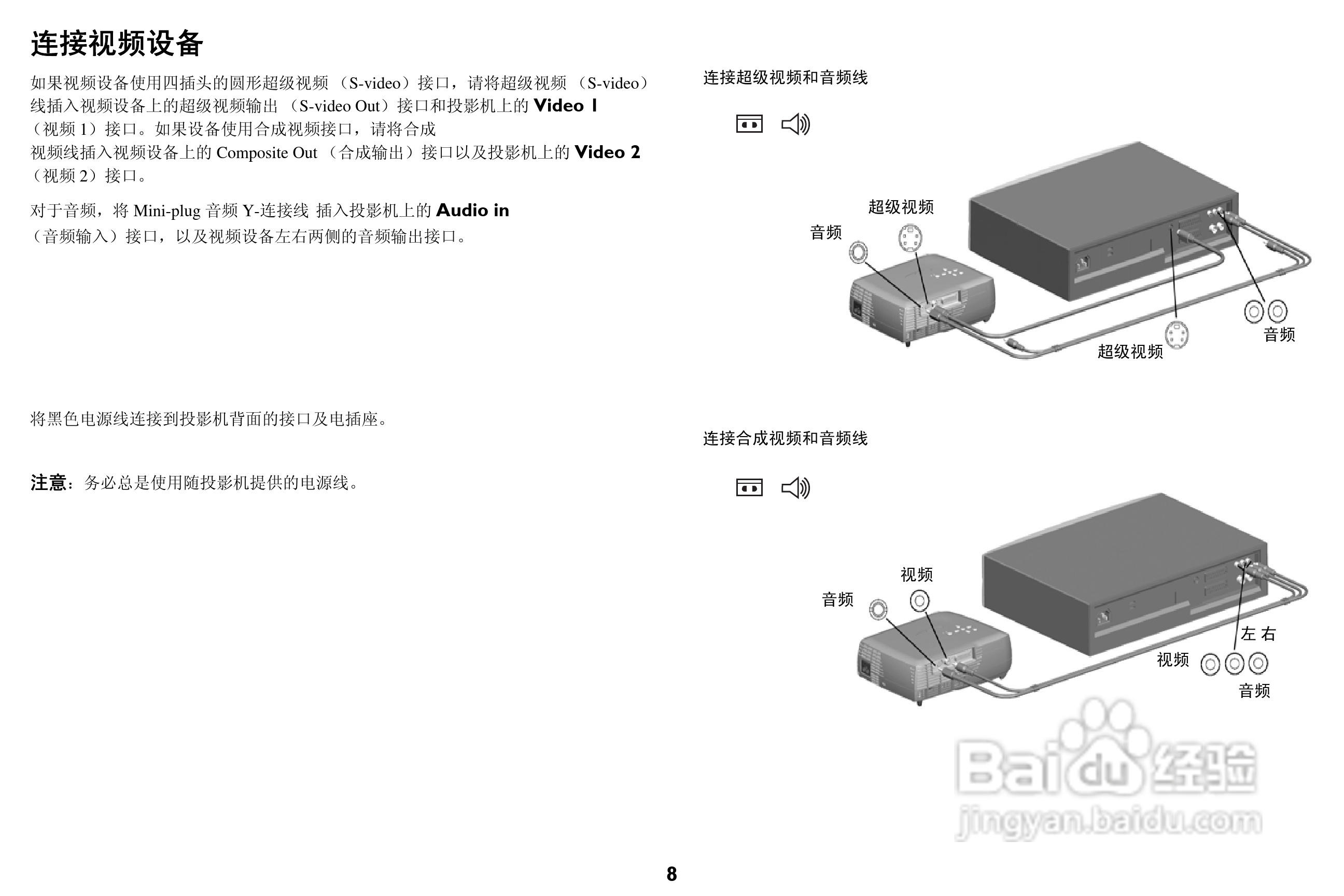 富可视 M6投影机说明书:[1]