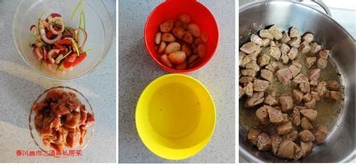 如何制作黑蒜子牛肉粒