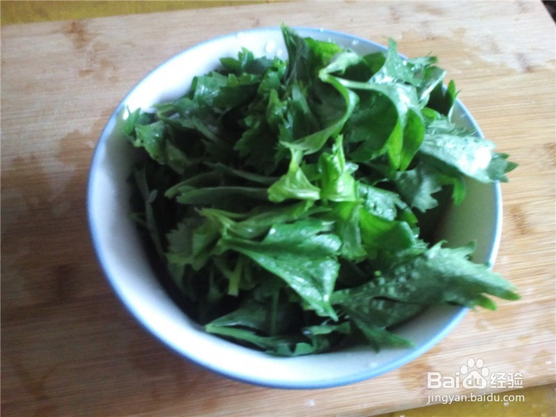 营养煲汤—芹菜叶土豆丝汤