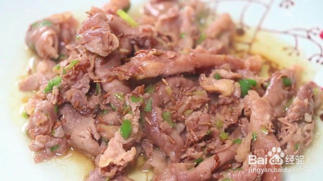 孜然羊肉卷的家常做法