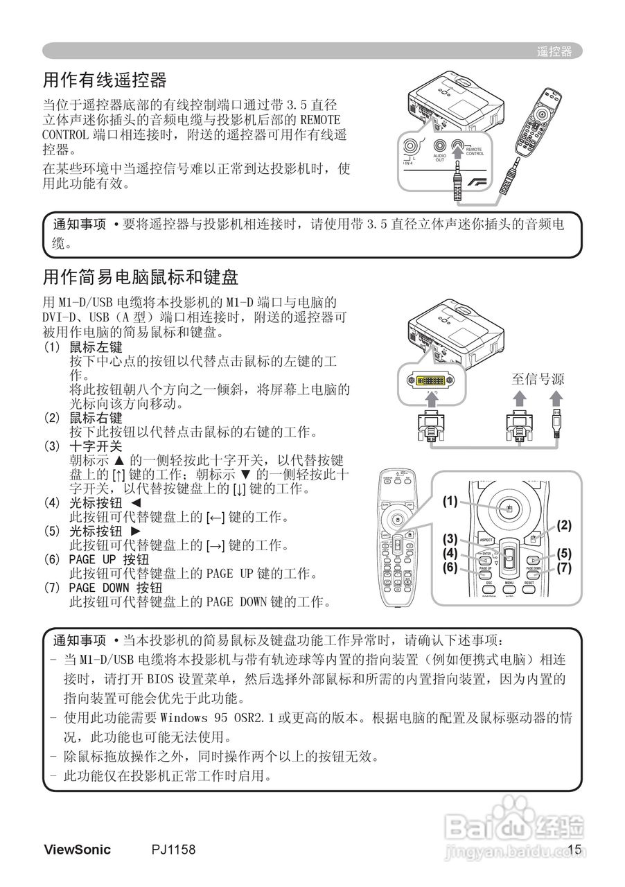 优派PJ1158投影机使用说明书:[2]