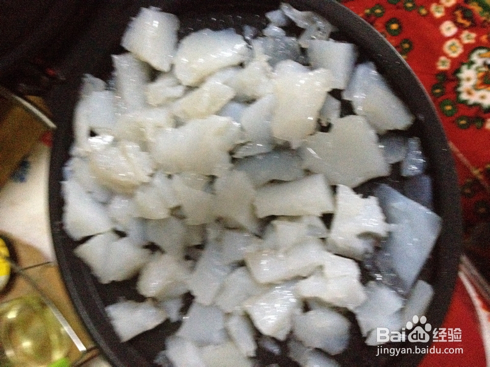 大连特色焖子的制作