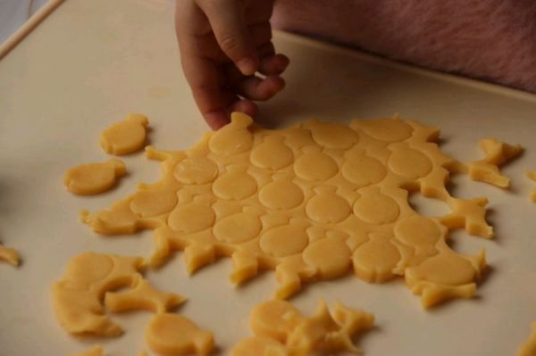 可爱小鱼奶酪饼干