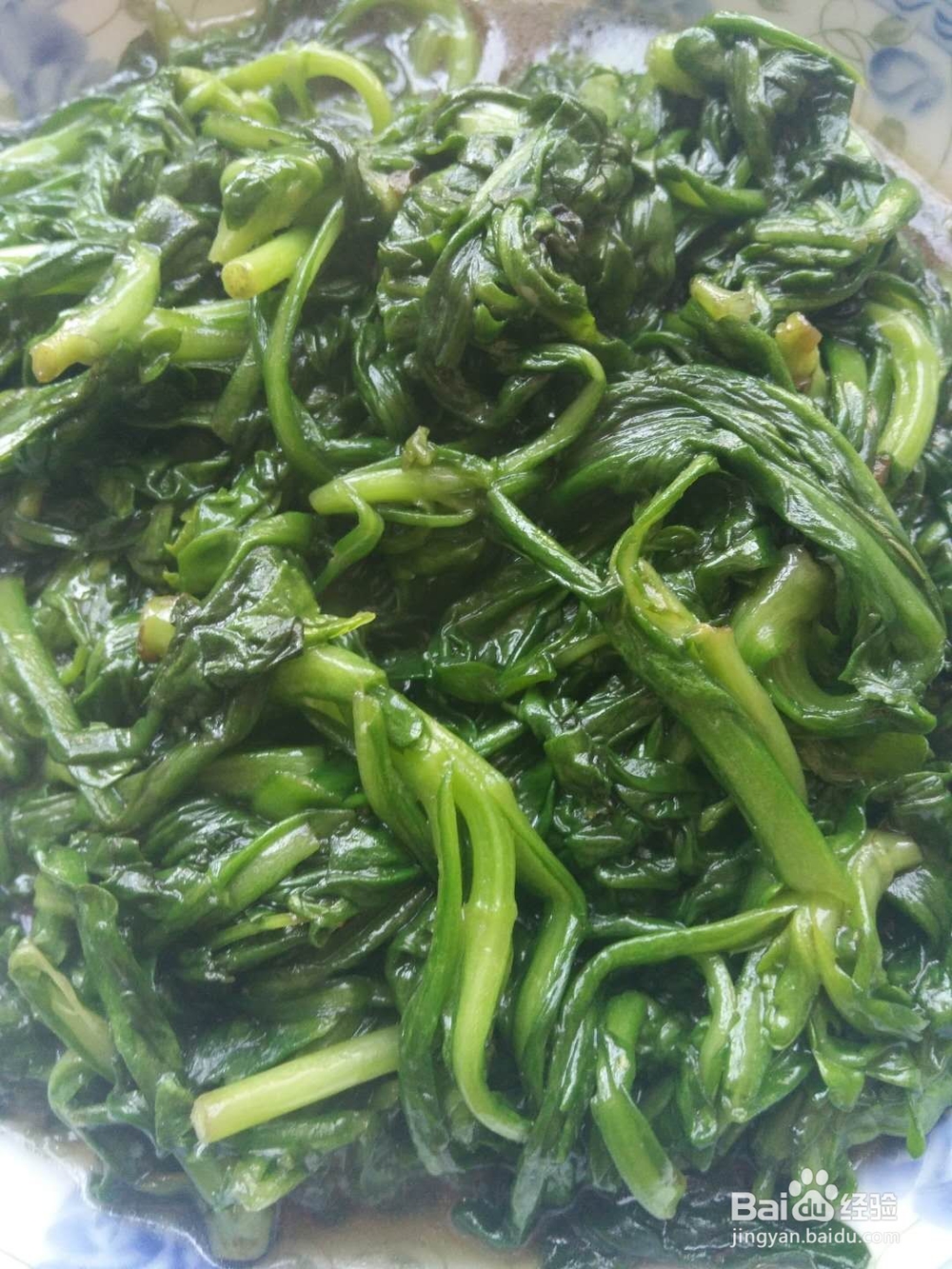 健康饮食——素炒茼蒿