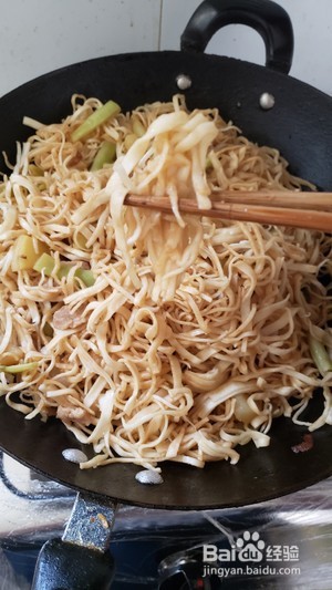 豆角焖面的做法