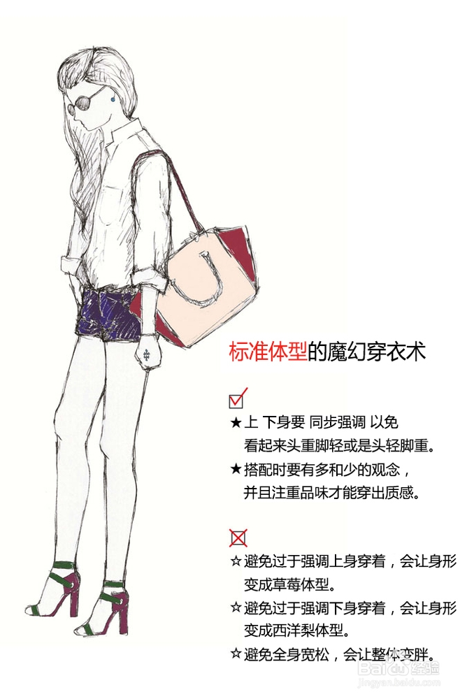 完美穿衣术之认识体型的穿衣哲学