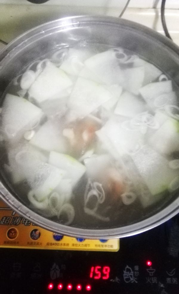 竹荪虾仁冬瓜汤