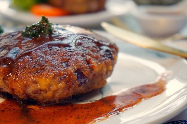 日式汉堡香酥肉饼
