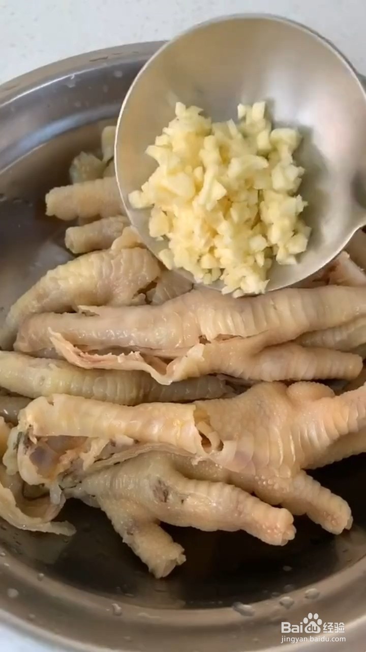 如何制作凉拌凤爪