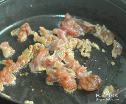 葱爆羊肉的做法