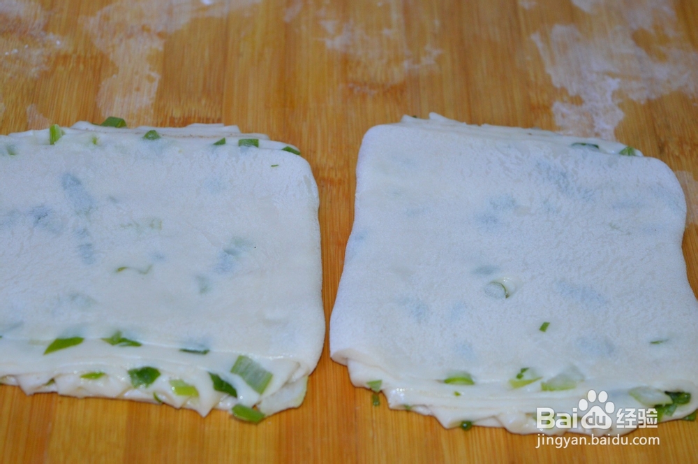 家常葱花饼的制作
