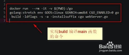 如何进入go 的docker 镜像