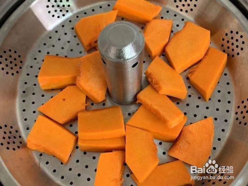 超好吃的爆浆南瓜饼做法