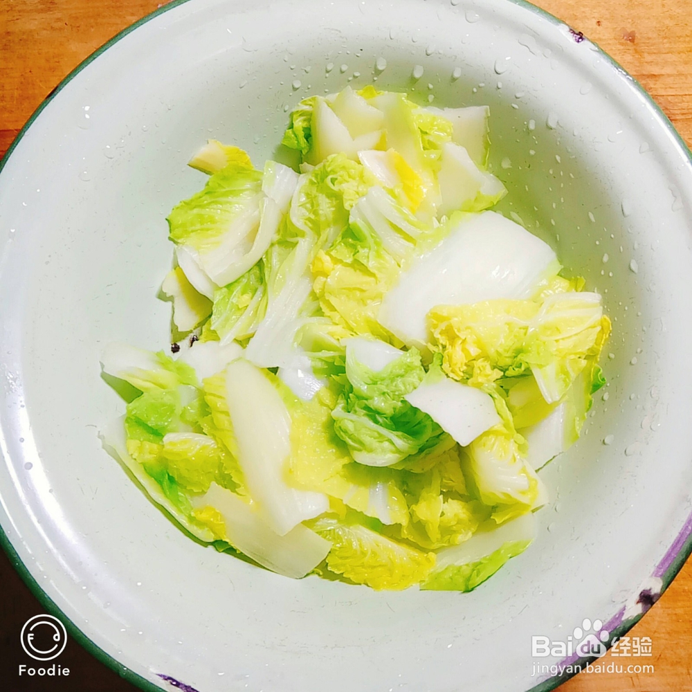 腊肉娃娃菜的做法