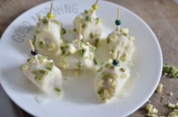 巧克力酸奶冻香蕉