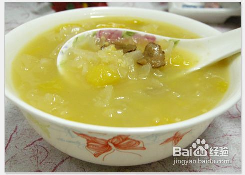 南瓜银耳粥的做法