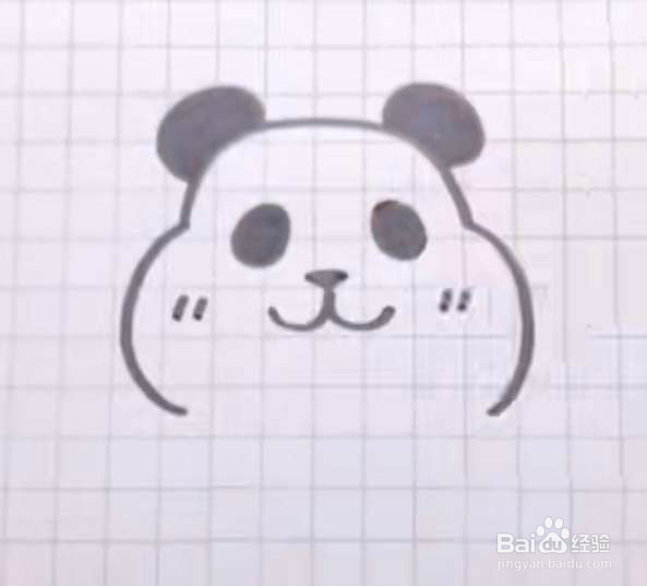 #我来了#简笔画熊猫怎么画