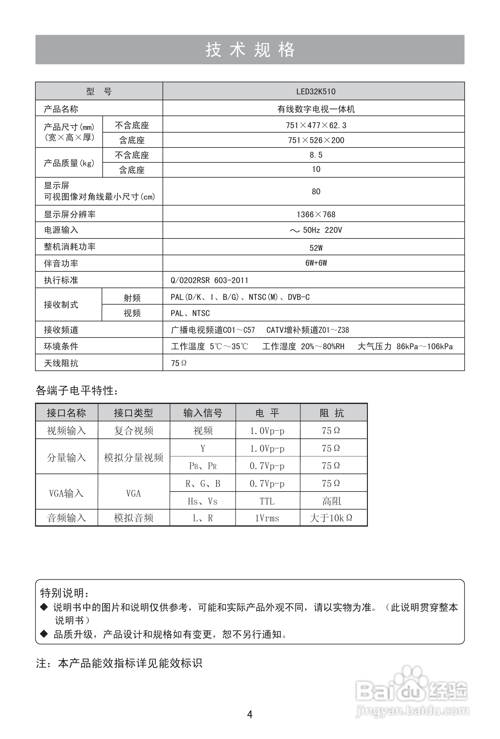 海信LED32K510液晶彩电使用说明书:[1]