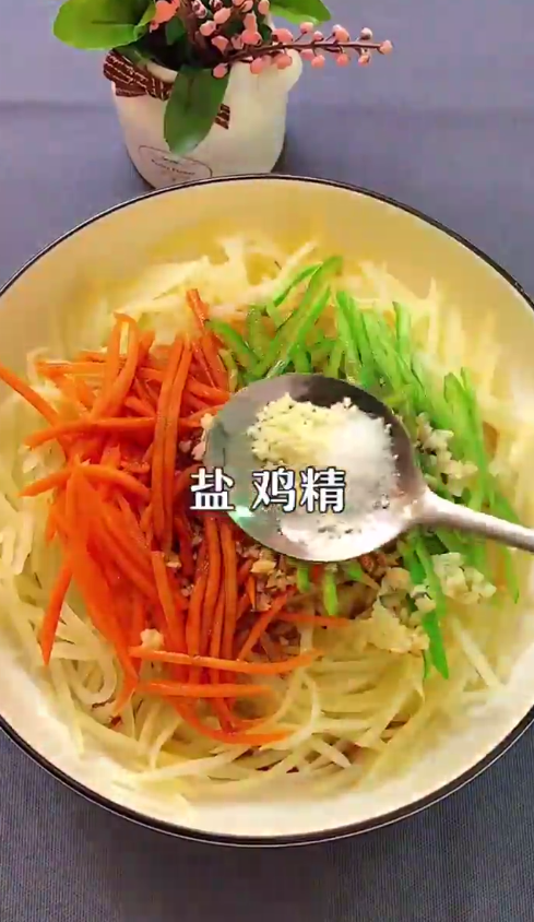 怎样做酸辣土豆丝