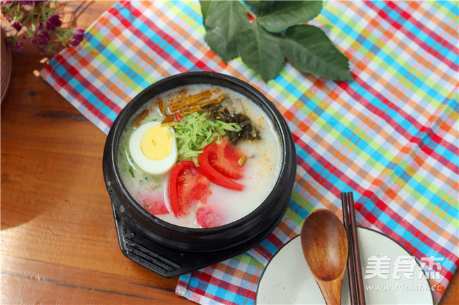 豆浆冷面的做法