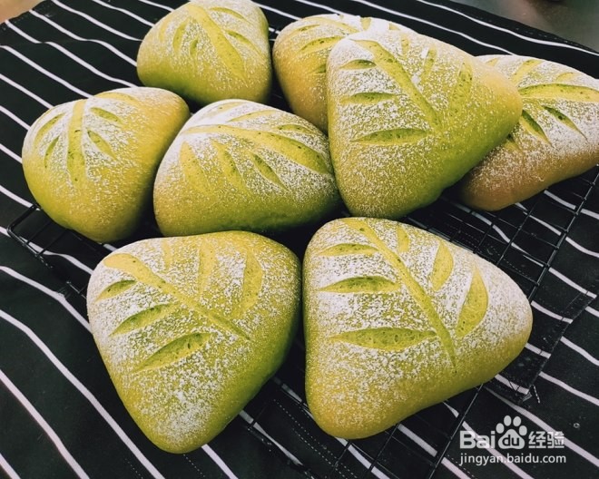 在家也可以制作的抹茶软欧