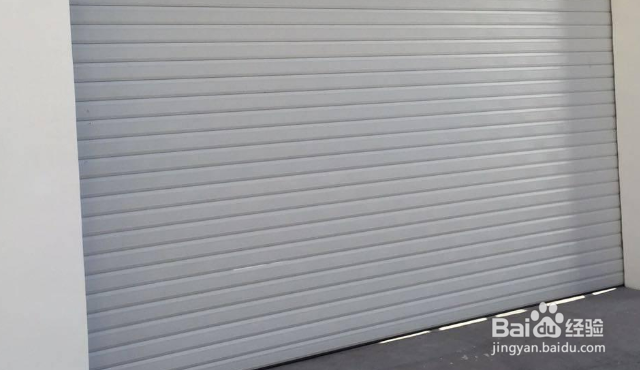 电动卷帘门怎么调节