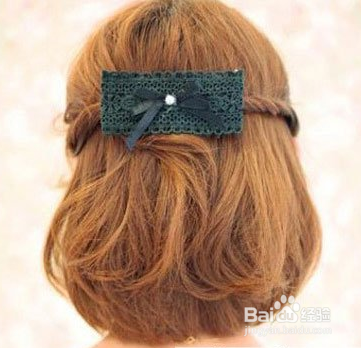 短发怎么扎百搭