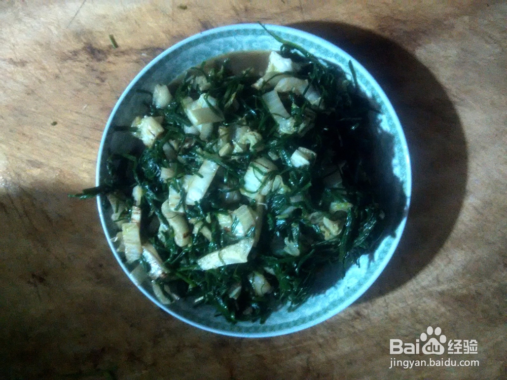 大白菜炒小根菜