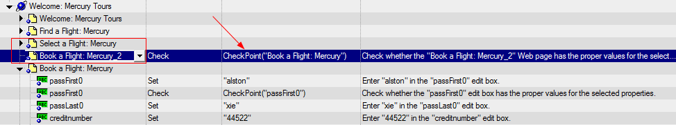 图解如何利用QTP建立检查点