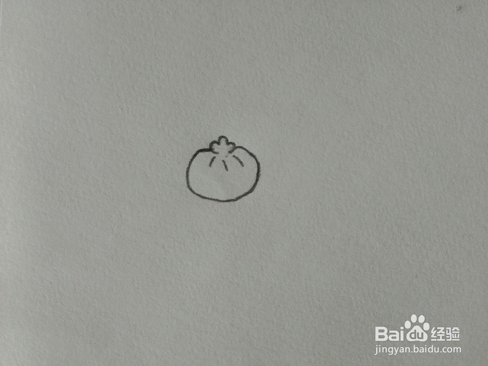 简笔画——怎么画一盘包子