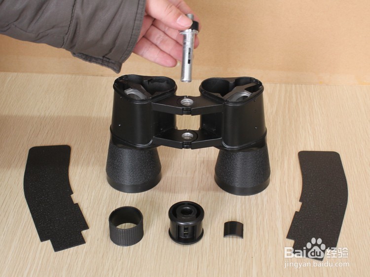 森林人标准版保罗双筒望远镜拆解图望远镜结构图