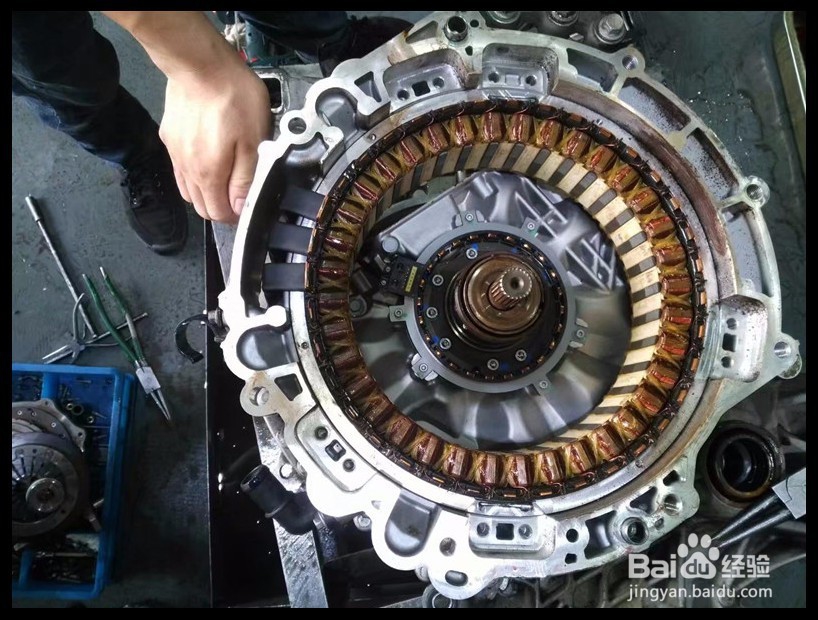 荣威 550 混动 变速箱 阀体 故障 维修 案例