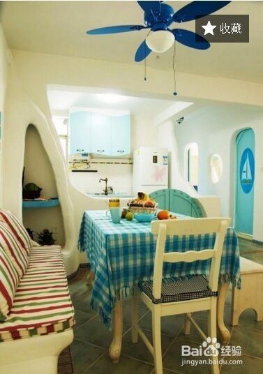 地中海式客厅卧室这样搭配美感十足！