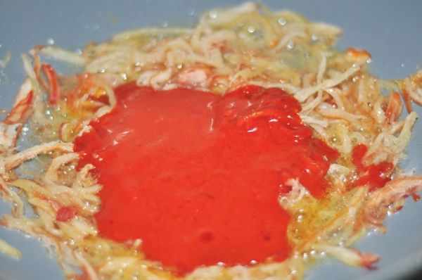 韩式辣炒鱿鱼丝