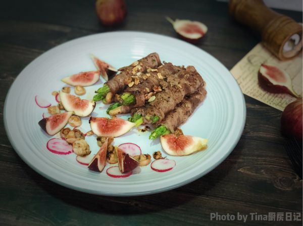 芦笋白玉菇肥牛卷