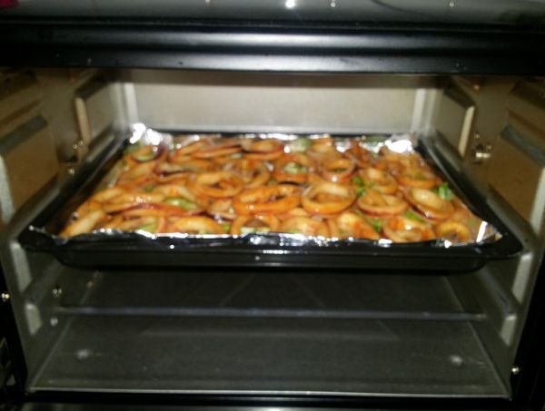 奥尔良烤鱿鱼圈