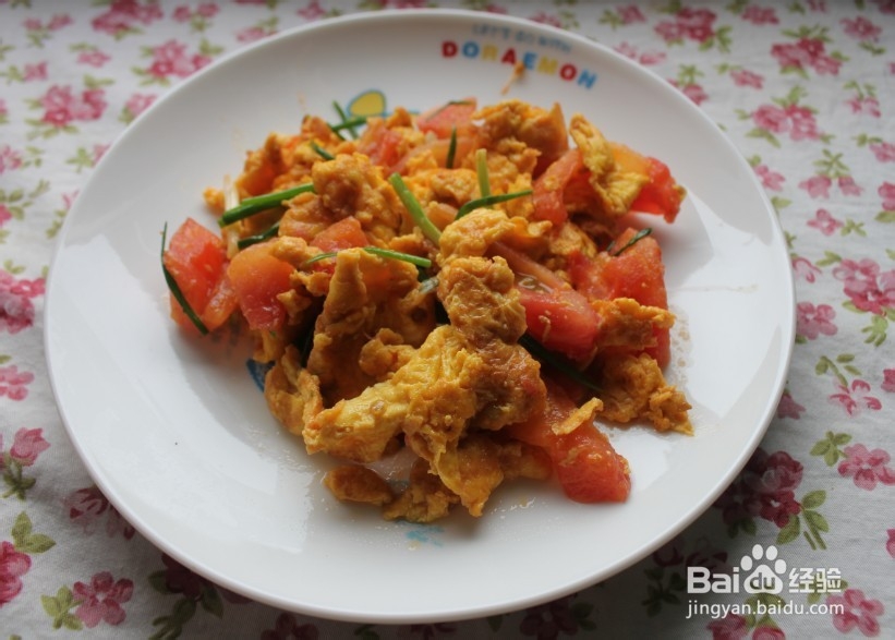 蕃茄炒鸡蛋(最最简单的家常菜)