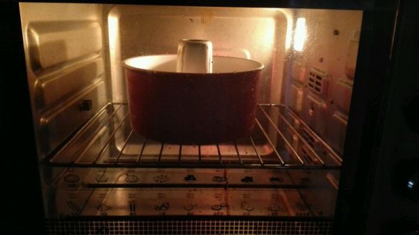 蜂蜜酸奶戚风蛋糕