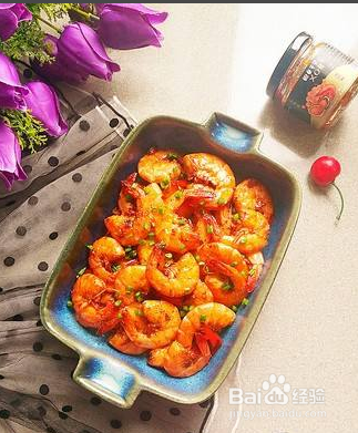 好吃的酱香虾尾