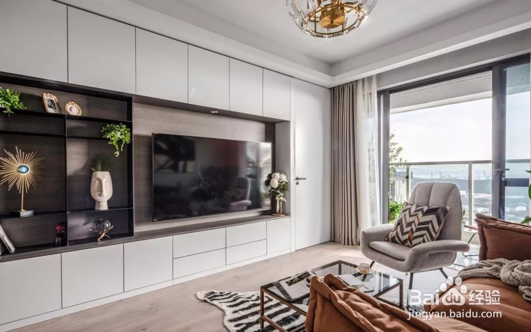 77平的现代风小户型，收纳做到了位