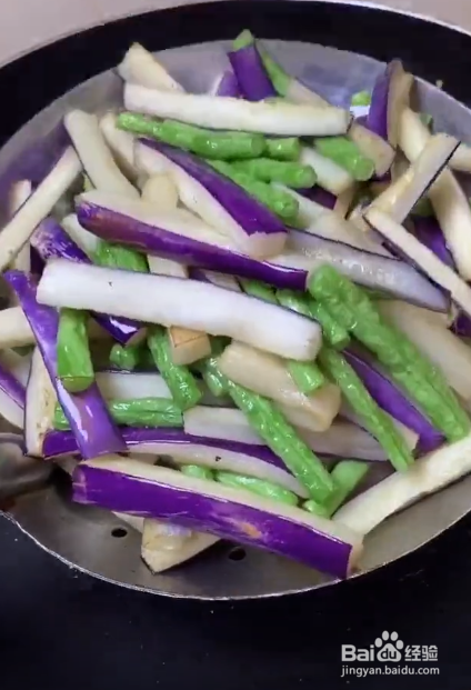 如何制作豆角茄子