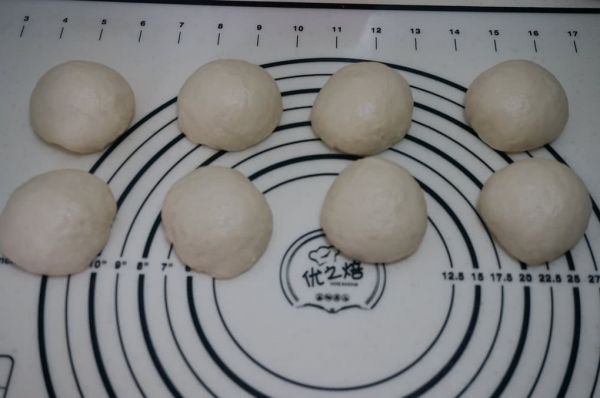 蜜豆夹心小面包