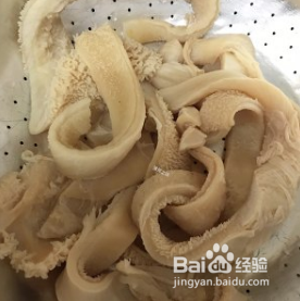 爆炒牛肚的做法