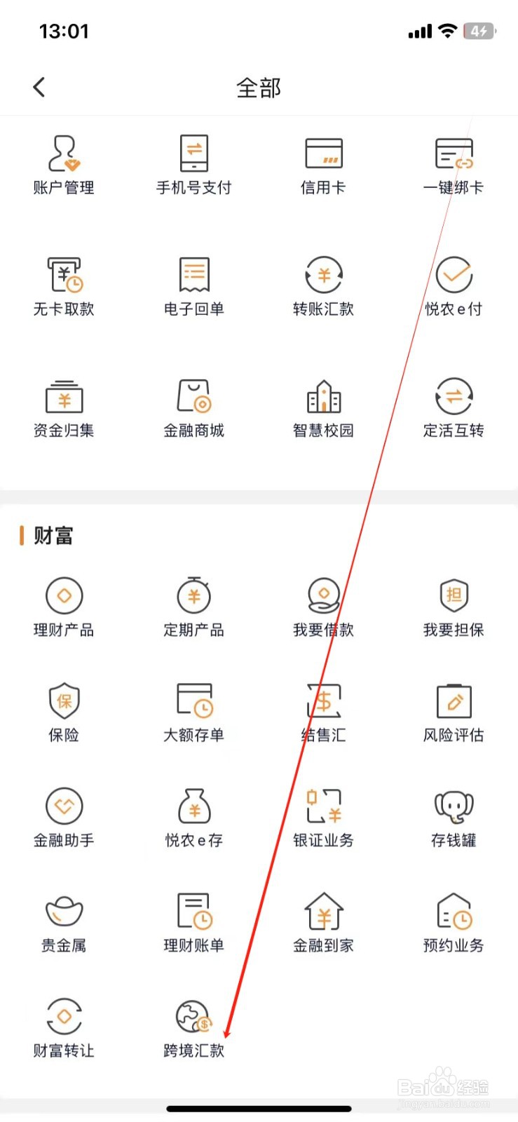 广东农信银行如何查看跨境汇款