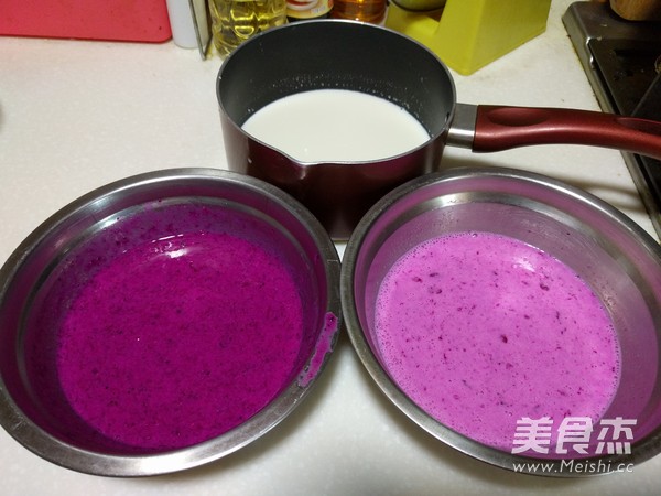 火龙果布丁的做法