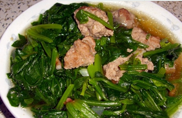 菠菜牛王丸汤的做法